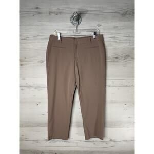 Gap Pants Womens 8 Mauve Slim Cropped Stretch‎ Dress Trousers Ankle Office Work